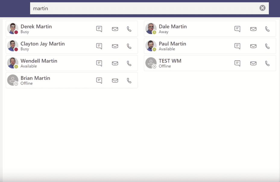 Landis Contact Center for Microsoft Teams Presence Landis